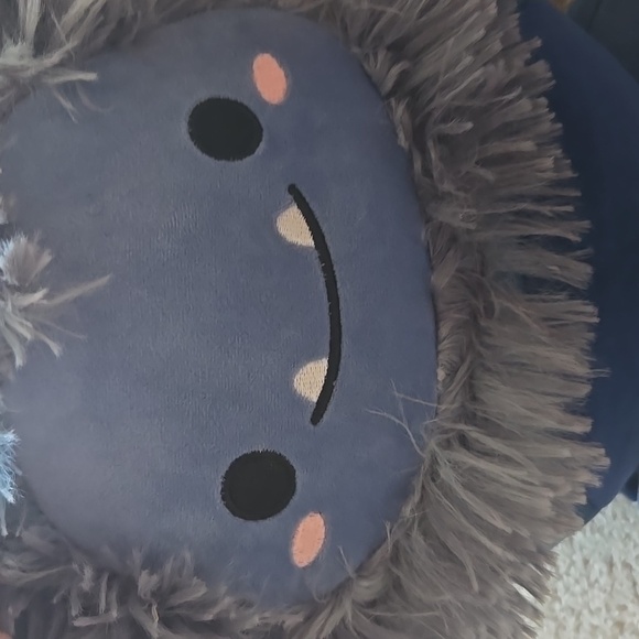 Squishmallows Dark Blue and Gray Plush - Picture 3 of 3